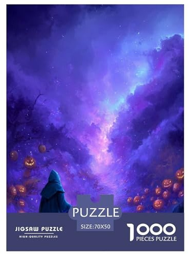 Forêt Fantastique Puzzles 1000 Pièces Jeu De Défi Jouet Adultes Et Plus De 12 Ans Paysage Enchanté Puzzles Créatifs Plaisir De Famille Jeu Éducatif Cadeau Décoration Maison 70x50cm/1000pcs