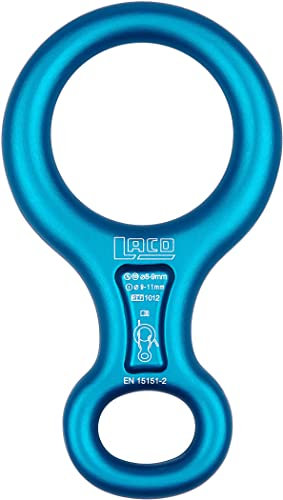 LACD Unisex – Erwachsene Figure 8 Blue Abseilgeräte, 5l