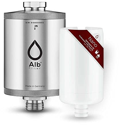 Alb Filter DUO NANO Wasserfilter Wasserhahn Edelstahl Natur