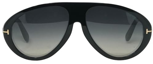 Tom Ford CAMILLO-02 FT 0988 Shiny Black/Grey Shaded 60/15/140 unisex Sunglasses