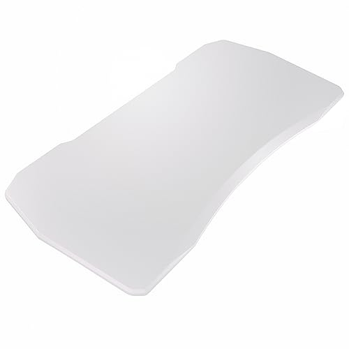 Ultimate Setup Tischplatte 180x80, Weiß - Gaming Schreibtisch, MDF Platte