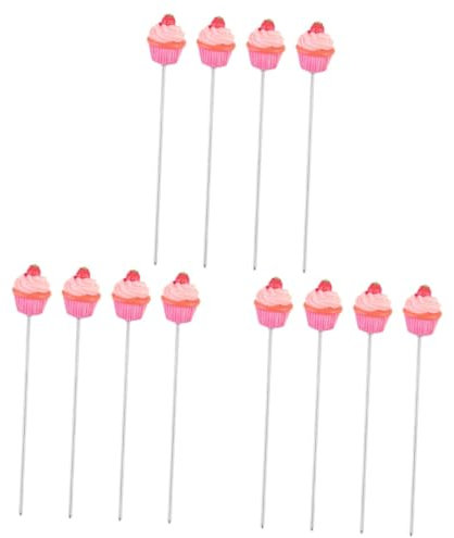 MAGICLULU 12 STK Kuchennadel Aus Metall Kuchentester Für Den Gargrad Cupcake-Tester Backwerkzeug Spieß-Tester Küchenkuchensonde Chef Kuchentester Cupcake-Wraps Aus Spitze Kekse Brot Zubehör