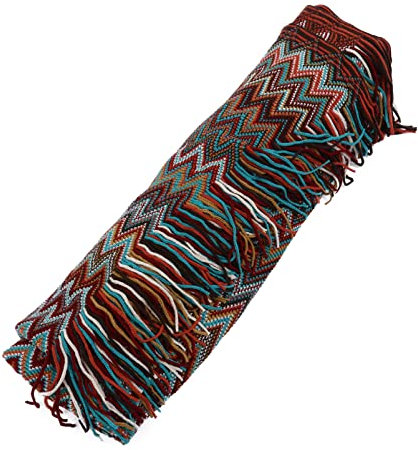 MAGICLULU 1 Stück Bohemian Decke Büro Warme Decke Polyacrylnitrilfaser Acryl Yoga