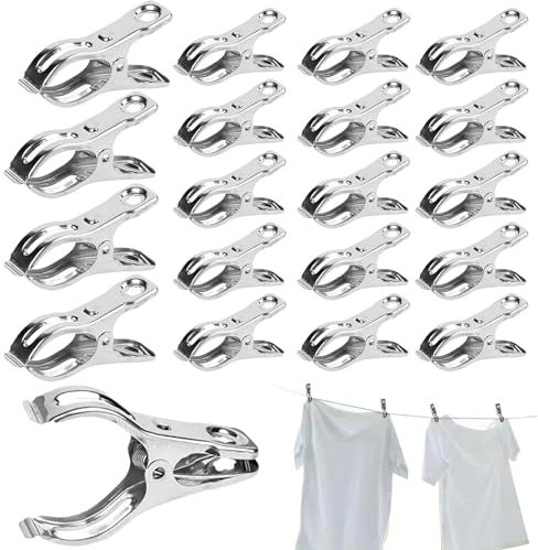 Net Gardening Clips - Edelstahl Clips, Klemmen Gartenklammern