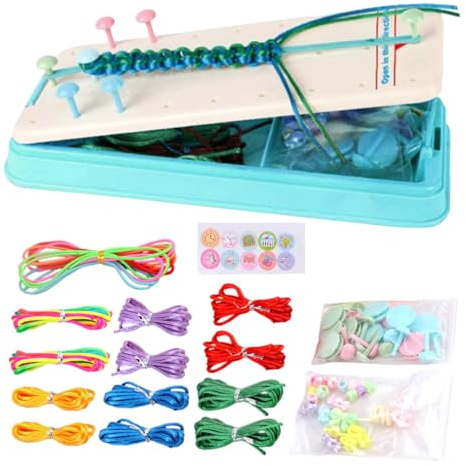 Armband Seil Flechter Kit – Freundschaftsarmbänder Seil Flechter Kit, Handseil Armband Maker Set Freundschaftsarmbänder Flechter Kit für Teenager Mädchen