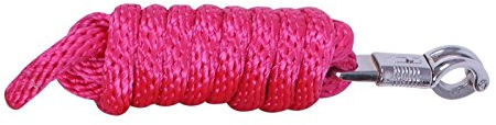 QHP Führstrick Anbindestrick Panikhaken 2 m viele Farben (Fuchsia)