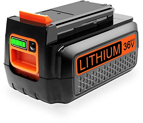 DTK 2.5Ah 36V Ersatzakku Für Black+Decker Kompatibel Mit BL20362 BL2536 LBX2040 LBXR36 LBX1540 LBX2540 LBX36 LST540 LCS1240 BL2036-XJ LST136