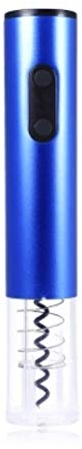 SMSOM El abridor de Vino eléctrico, el Conjunto de sacacorchos automático Contiene Cortador de lámina, para Citas, Fiesta y Amante del Vino (Azul) (Color : Blue)