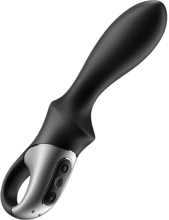 Satisfyer Heat Climax Connect App Vibrador Anal | Juguete Sexual con Función de Calor para Estimulación Anal Unisex | Consolador para Hombres y Mujeres | Juguete con Conexión a App | 20,5 cm