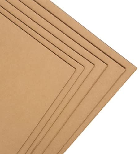 A3 Cardboard Sheets Dividers Corrugated for Packing, Mailing, Arts & Crafts. 3mm Thickness, A3 (297 x 420 mm) Kraft Board - Large Cardboard Sheets, Protective Boards - LEO Design (12)