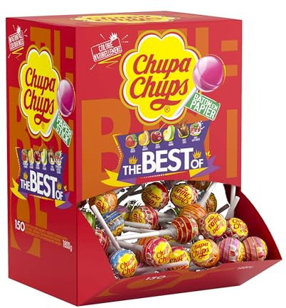 Chupa Chups THE BEST OF 6X150 Sucettes KANGAROO BOX