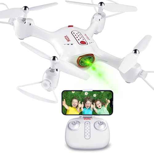 Loolinn | Drohne mit Kamera als Geschenk für Kinder - Sehr Einfach zu Fliegen, Echtzeit-Videoübertragung, Sehr Viel Spaß - Spielzeug MINI Drohne für Kinder, C0 (Geschenk für Jungen und Mädchen)