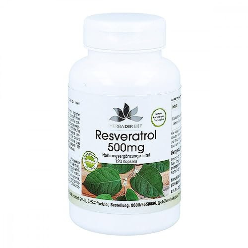 Resveratrol 500 mg Kapseln 120 stk
