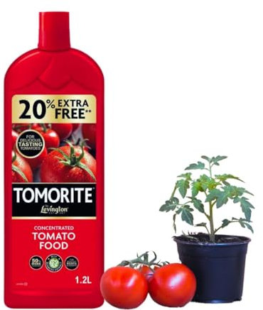 Levington Tomorite Concentrated Tomato Food - With Thank You Sticker - Concentrated Tomato Food 1.2L