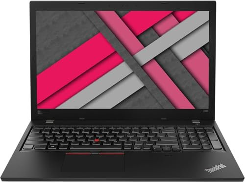 Lenovo Thinkpad L580 Business Laptop, 15.6-Inch Display, Quad Core i5-8250U, 16GB RAM, 512GB SSD, American Keyboard, Windows 11 Professional - black (Renewed)