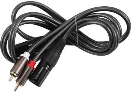 SHOWERORO Xlr Audio Cable Male to Rca Male Converter Cable for Microphone Speaker Equipment