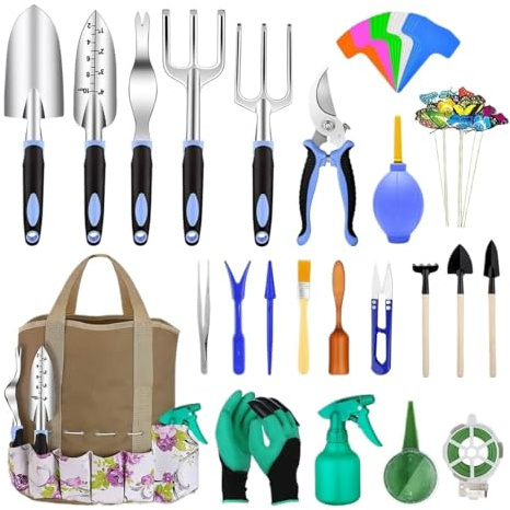 Outils de Jardinage, Ensemble d'outils de Jardinage antirouille - Outils durables for l'intérieur et l'extérieur for Les jardiniers, Hommes Femmes