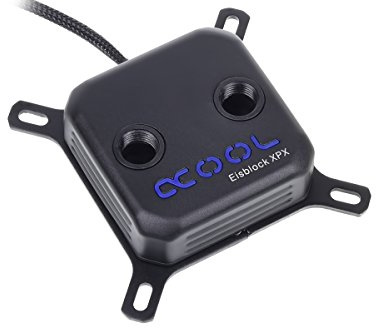 Alphacool 12565 Eisblock XPX CPU - Intel/AMD Wasserkühlung CPU - Kühler, Deep Schwarz