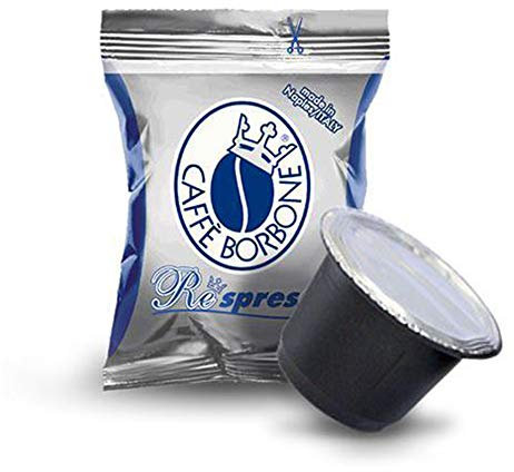 Caffè Borbone Respresso, Miscela Blu - 300 Capsule - Compatibili con le Macchine ad uso domestico Nespresso®* (3 confezioni da 100)