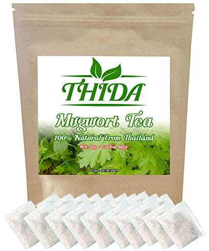 Mugwort Tea 15 Bags | Asian Herb Tea Mugwort Leaves Supply From Thailand