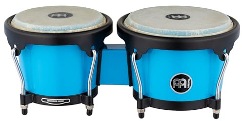 MEINL Percussion Molded ABS Bongo 6 1/2 & 7 1/2 - Glacier Blue