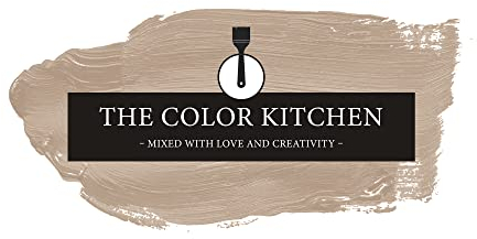 Livingwalls THE COLOR KITCHEN universelle Wandfarbe - Malerfarbe für Wohnräume und Arbeitszimmer - matte Innenfarbe in Beige - 2,5l Deckfarbe in TCK6015