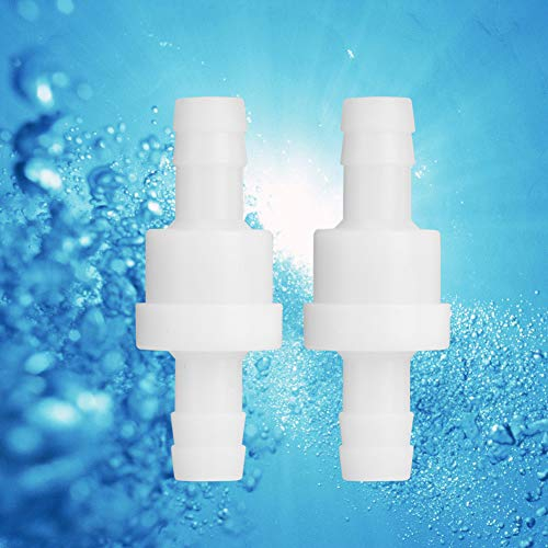 2 Stück 10mm Einweg-Inline-Rückschlagventil, Kunststoff-Rückschlagventil, Gartenschlauch-Rückschlagventil, Spülmaschinen-Rückschlagventil, Rückschlagventil Für Gasflüssigkeit