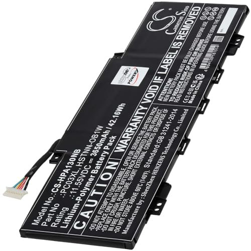 Batterie Li-polymère pour ordinateur portable HP Pavilion x360 Convertible 14-dy0010nk 11,55 V