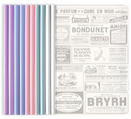 10 Stück A4 Sliding Bar Binder, Kunststoff A4 Sliding Bar Binder, Ordnerschieber, A4 Kunststoff Bericht Abdeckungen, Klemmschienen A4,Schiebebinder A4, Sliding Bar Bindern