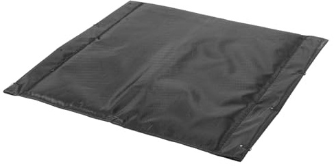 Hemobllo Cojín Asiento Ruedas Oxford Acolchado Reutilizable Almohadilla Extraíble para Comodidad y Soporte Ergonomía Negro