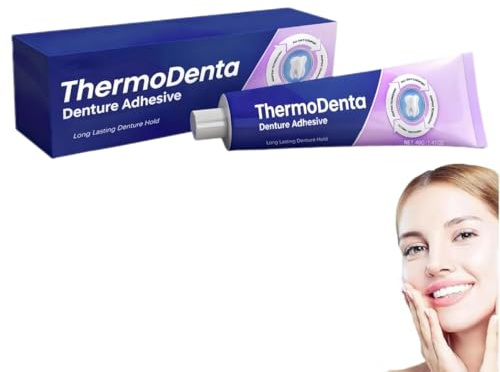 Thermodentaler Haftkleber für Zahnprothesen,Haftgel ohne Klebstoff,Langzeit-Unterfütterung,Premium-Haftkleber für Zahnprothesen, Haftgel für Zahnprothesen,Verbessert Passform,Komfort (1 Stück)