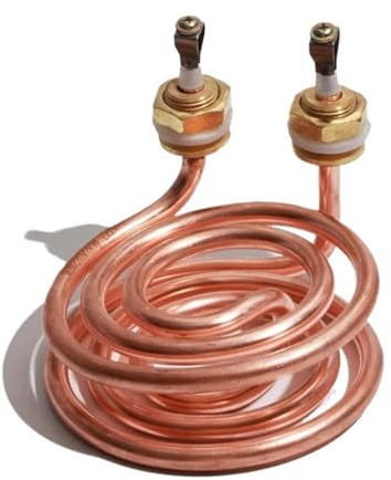 eufeifeiegds Tuyau de résistance chauffante for chauffe-eau électrique 2 kW 3(220V 2000W)