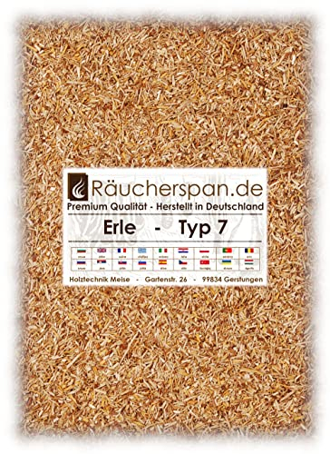 Räuchergold farine de fumage d'aulne type 7, universel, doux Fine goût, 1kg