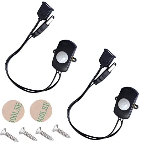 PIR Motion Sensor Switch DC 5-24V Occupancy Sensor Switch for DIY LED Lighting, PIR Infrared Motion Sensor Detector Automatic Switch LED Strip USB Interface