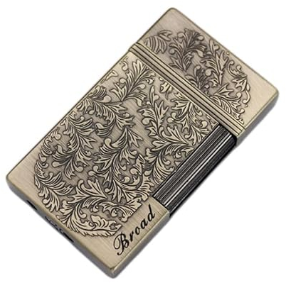 Vintage-Feuerzeug, verstellbare Flamme, klassisches Design, Geschenk für Männer