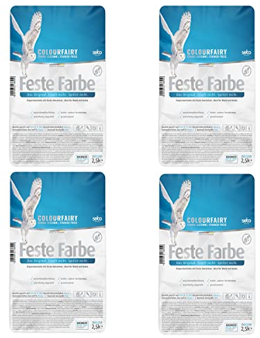 BAU DISCOUNT Colourfairy Feste Farbe weiss seidenmatt 10l (4 x 2,5l)