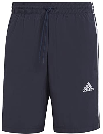 adidas Herren Aeroready Essentials Chelsea 3-Stripes Shorts, Legend Ink / White, XXL