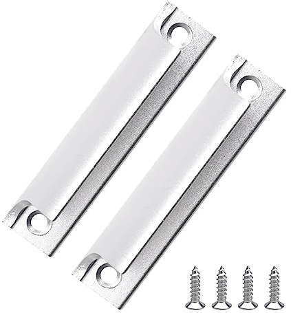 HENGBIRD Lot de 2 poignées de porte de balcon en alliage d'aluminium pour portes de balcon, portes coulissantes, tiroirs, ferrures de meubles durables