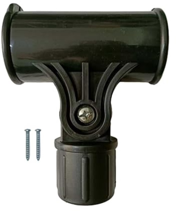 F Fityle Accessoire de Parasol Déporté, Support de Guidage pour Parasol, Bracket de Guidage pour Parasol de Patio, pour Jardin Pique-Nique Camping Plage, 2025 Nouvelle Support de Direction-Noir