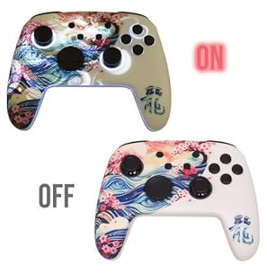 Born To Vape presente Manette Switch/PC Sans-fil RGB - Dragon's Soul et son sticker BTV exclusif collectionnable