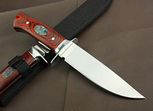 FARDEER Knife K316 Couteau à outils de camping en plein air,Couteau de survie tranchant avec étui Full Tang de ceinture