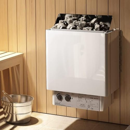 Elektrisk BastuväRmare I Rostfritt StåL, Elektrisk Bastuugn Bastumaskin, 3,0Kw/4,5Kw/6,0Kw BastuuppväRmningsmaskin,3000W380V
