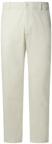 Pepe Jeans Pantalones Chinos Ajustados de Sarga para Hombre, Beige (Blanco Marfil), 36, Beige (Blanco Marfil), 48