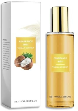 Vanilla Coconut Passion Bodyspray, Eau de Parfum Für damen, Coconut Passion Fragrance Mist, Bodyspray Parfum Damen, Langanhaltender Duft, Ideal für den Sommer (1)