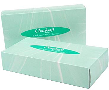 Ultra Soft Luxurious White Facial Family TISSUES 100 FIL 2PLY Tissue Box Choose