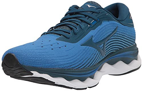 Mizuno Women's Wave Sky 5 Running Shoe, Imperial Blue, 10 UK
