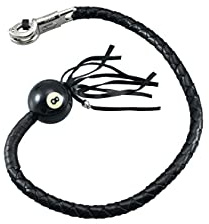 Biker Whip 36 Motorcycle Get Back Whip with ball, Handlebar Accessories for motorbike.