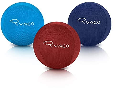 RYACO Handtherapie-Übungs-Stressball-Bundle – 3er-Set – Stressball mit dynamischem Widerstand und Griffverstärkung – therapeutische Handwiederherstellung