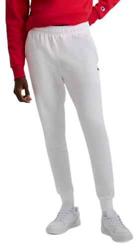 Champion Pantaloni da Jogging da Uomo Powerblend, Bianco-549314, S