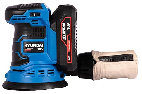 HYUNDAI Akku-Exzenterschleifer COS1801LI (1 x 4.0 Ah)